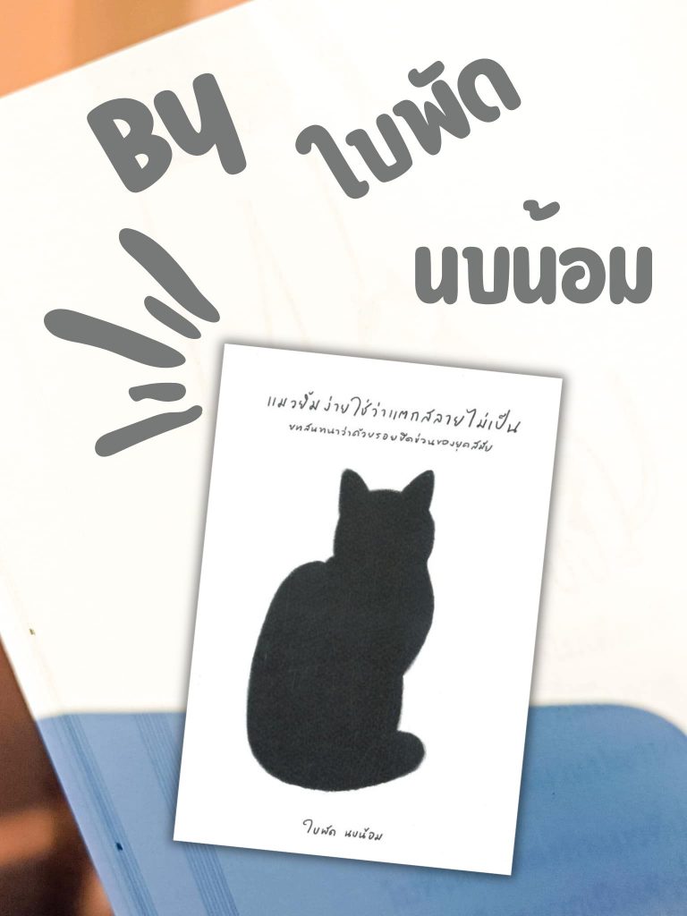 รีวิว : หนังสือแมวยิ้มง่ายใช่ว่าแตกสลายไม่เป็น บทสนทนาว่าด้วยรอยขีดข่วนของยุคสมัย